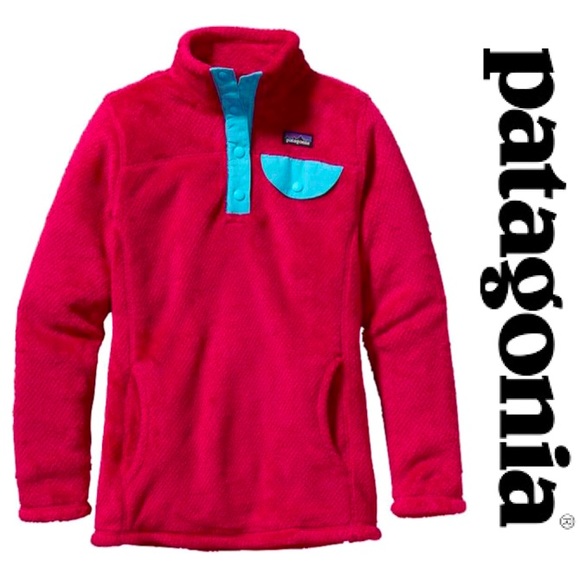 Patagonia Other - PATAGONIA Re-Tool Snap-it Fleece Warm Polartec® Thermal Pro® Girl’s Size XL(14)